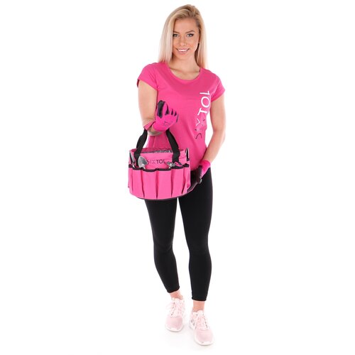 Sixtol Set vrtnega orodja Garden pink, 10 kosov