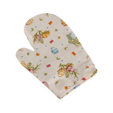 Bellatex Küchenhandschuh Osterei Beige, 28 x 18 cm