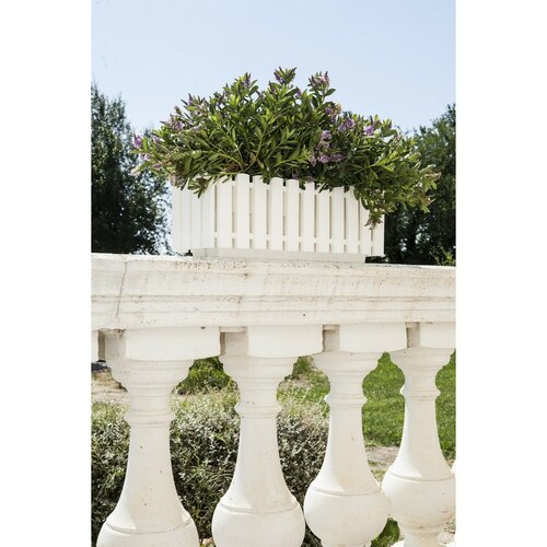 Gardenico Blumenkasten Fency Grün, 50 x 18,5 cm