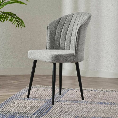 Súprava jedálenských stoličiek Rubi Light Grey, 2 ks