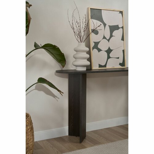 Sira Lumiere Black konzolasztal