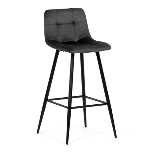 Set de scaune de bar B-X7015 GREY2, 4 buc