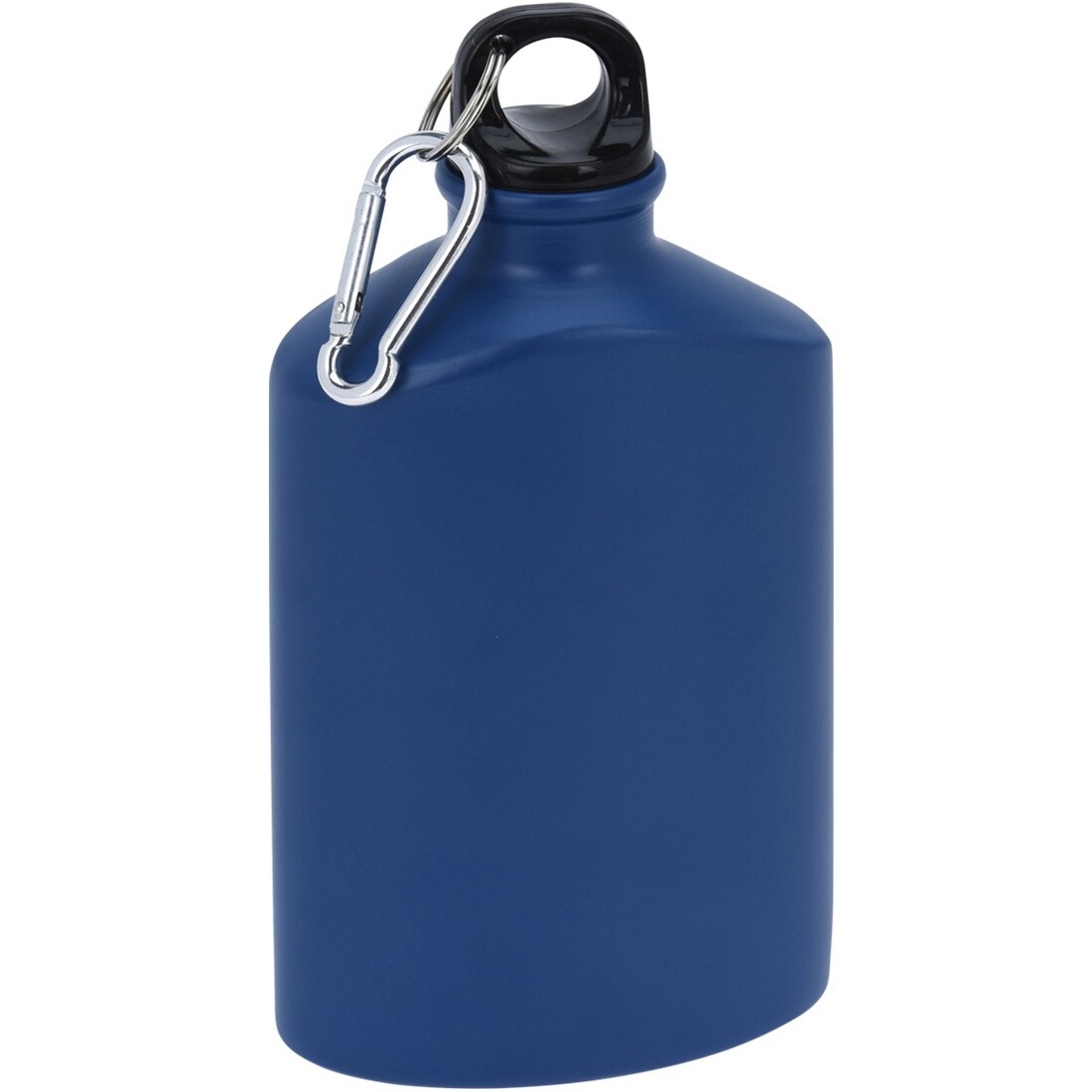 Koopman Športová hliníková fľaša s uzáverom 500 ml, navy