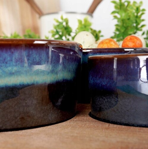 EH servirni set Torrente, 4 kos, modra, pr. 19,8cm