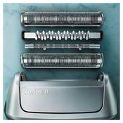 Braun Series 8 8350s pánský holicí strojek Stříbrno/Modrá