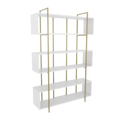 Knihovna Bruti White and Gold