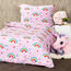 Lenjerie de pat din bumbac pentru copii4Home Rainbow, 140 x 200 cm, 70 x 90 cm