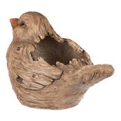 Osłonka na kwiaty Ptaszek, 39 x 26 x 24 cm, Mgo