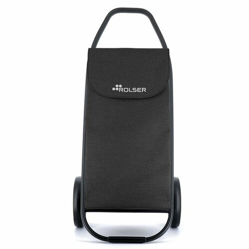 Rolser Torba na kółkach Com Tweed 8 Black Tube,czarna