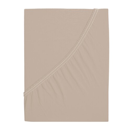 Cearșaf de pat 4Home jersey Ideal coffee, 70 x 140 cm