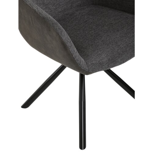 Set de scaune de sufragerie cu mecanism deîntoarcere DCH-Y1143 GREY2, 2 buc.