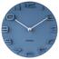 Karlsson 5311BL Designowy zegar ścienny, 42 cm
