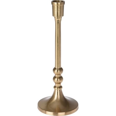 Hliníkový svietnik Lust zlatá, 9 x 23,5 cm