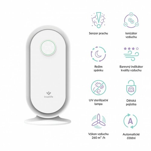 TrueLife AIR Purifier P5 WiFi légtisztító