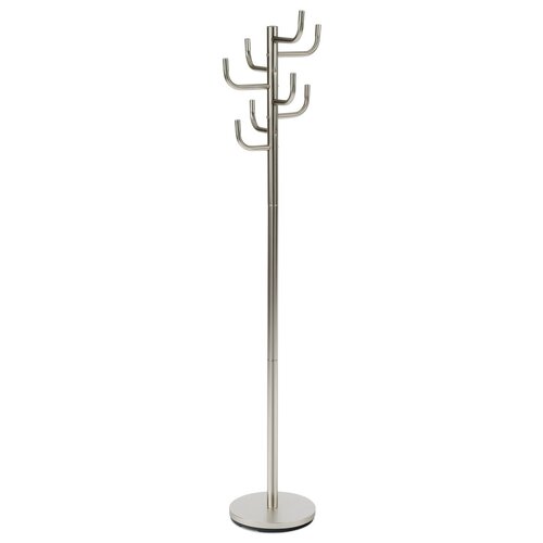 Kovový věšák 80609-07 Ron, brušený nikl, 175 cm