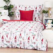 4Home Bavlnené obliečky Christmas Elf, 140 x 200 cm, 70 x 90 cm