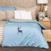4Home Bavlněné povlečení Deer love, 140 x 220 cm, 70 x 90 cm
