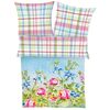 Lenjerie de pat din satin Ibena Summer Festival 5707/630, 140 x 200 cm, 70 x 90 cm