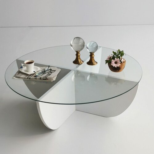 Stolik konferencyjny Lily White