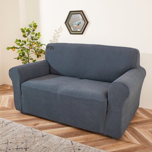 4Home Spannbezug für Sofa Magic clean Dunkelgrau, 190 - 230 cm