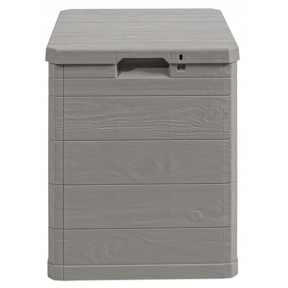 Úložný box na podušky Woody sivá, 90 l