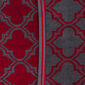 Рушник для рук Castle червоний, 50 x 100 см