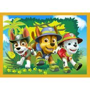 Trefl Puzzle Labková patrola Vždy včas, 4 ks