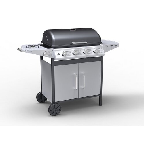 Cattara Plynový pojazdný gril Master Cheef, 133 x 98 x 51 cm