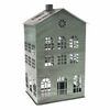 Metall-Kerzenhalter „Rustik House“, 18 x 31 x 15 cm