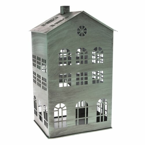 Металевий свічник Rustik House, 18 x 31 x 15 см