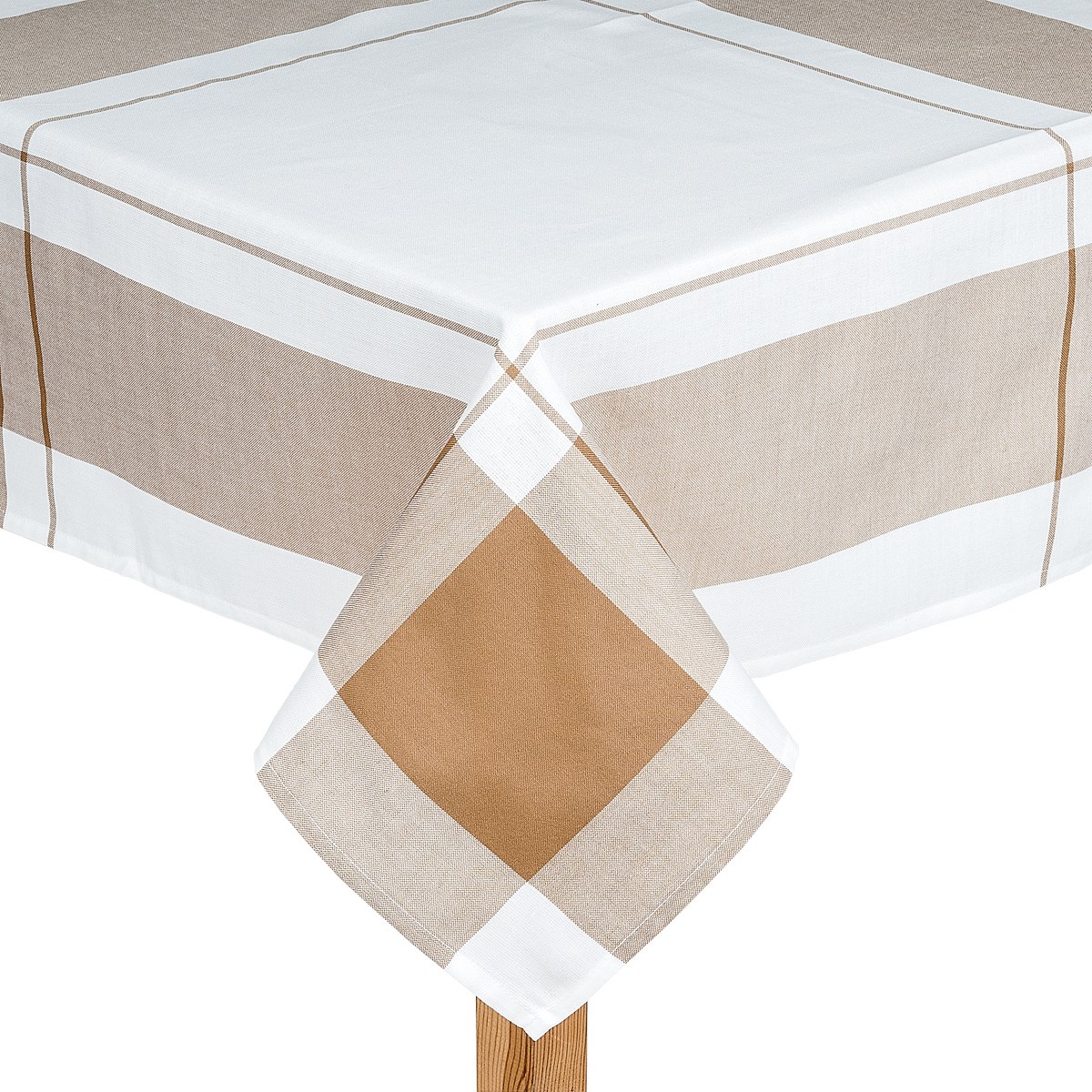 Forbyt Obrus kocka béžová, 140 x 180 cm, 140 x 180 cm