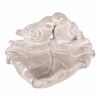 Beton madáretető Leaf, szürke , 21 x 17 x 9 cm