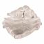 Betonska krmilnica za ptice List, siva , 21 x 17 x9 cm