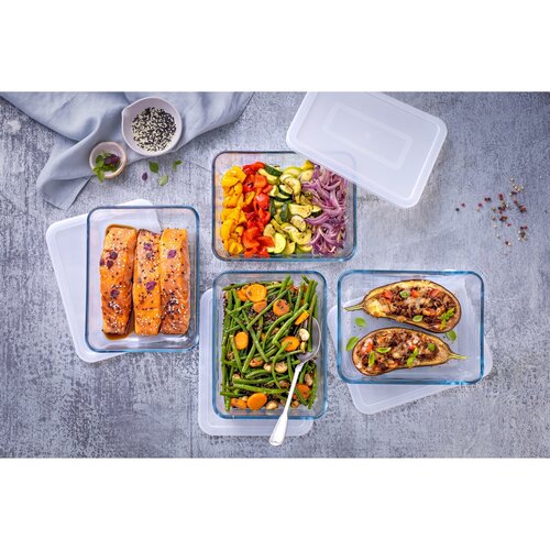 Pyrex 4 üvegedényből álló készlet, 1,5L