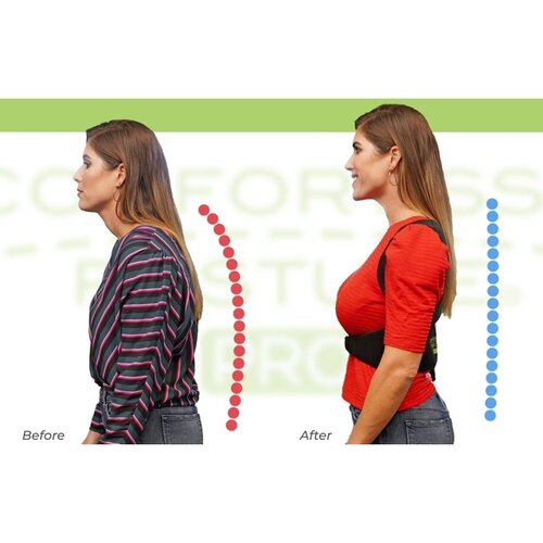 Corector de postură Comfortisse Posture Prodimensiune. L/XL