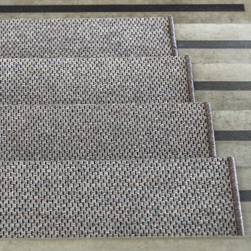 Nakładka na schody Nature prostokąt ciemnobeżowy, 25 x 80 cm