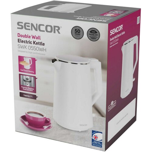Sencor SWK 0550WH varná konvice, bílá