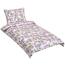 Lenjerie de pat din bumbac Bellatex Patchwork lila, 140 x 200 cm, 70 x 90 cm