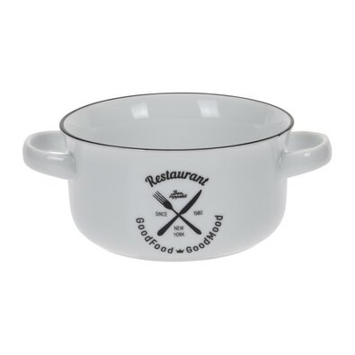 Castron pentru supă Bistro din porțelan
