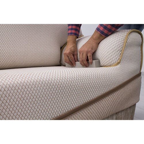 Spannbezug für Sofa IRPIN beige , 180-220 cm