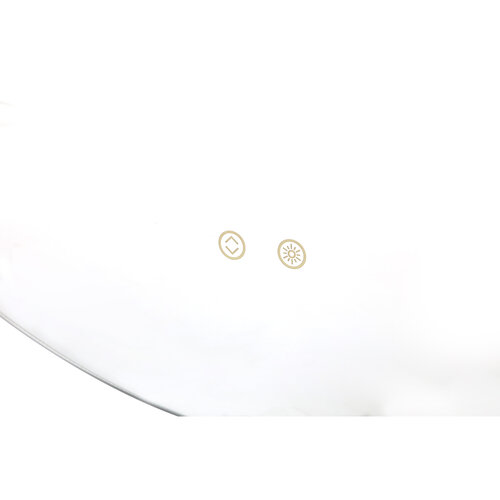 Lustro ścienne FLOW PEBBLE LED