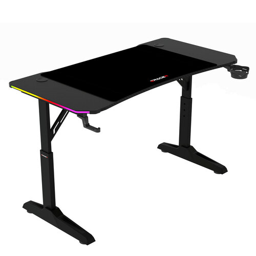 Herní stůl E-TRACER 120 RGB s manuálně nastavitelnou výškou a podsvícením