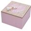Dekorační box Nadia růžová, 12 x 12 x 7 cm