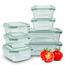 Classbach 7-delni set steklenih posod C-FHD 4010 G