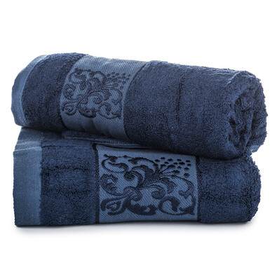 Komplet ręczników bambus Ankara ciemnoniebieski