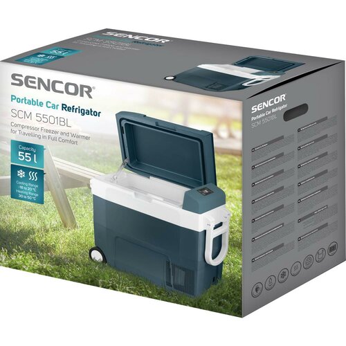 Sencor SCM 5501BL autochladnička, 55 l