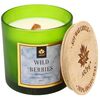 Aroma Соєва свічка Wild Berries 400 г з дерев'яним гнітом і кришкою