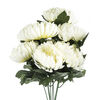Sztuczna wiązanka Chryzantema, biały
