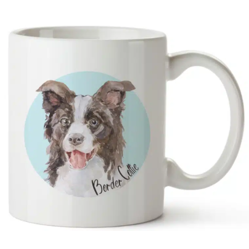 Bohemia Gifts Ceramiczny kubek - Border Collie,350 ml