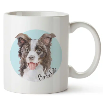 Bohemia Gifts Cană din ceramică - Border Collie ,350 ml